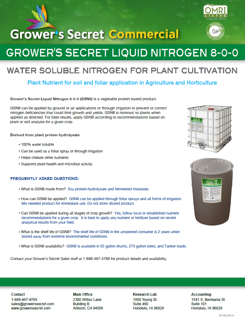 GSN800 Info Sheet